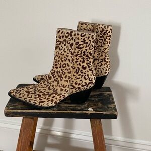 Matisse Caty Animal Print Heeled Boots